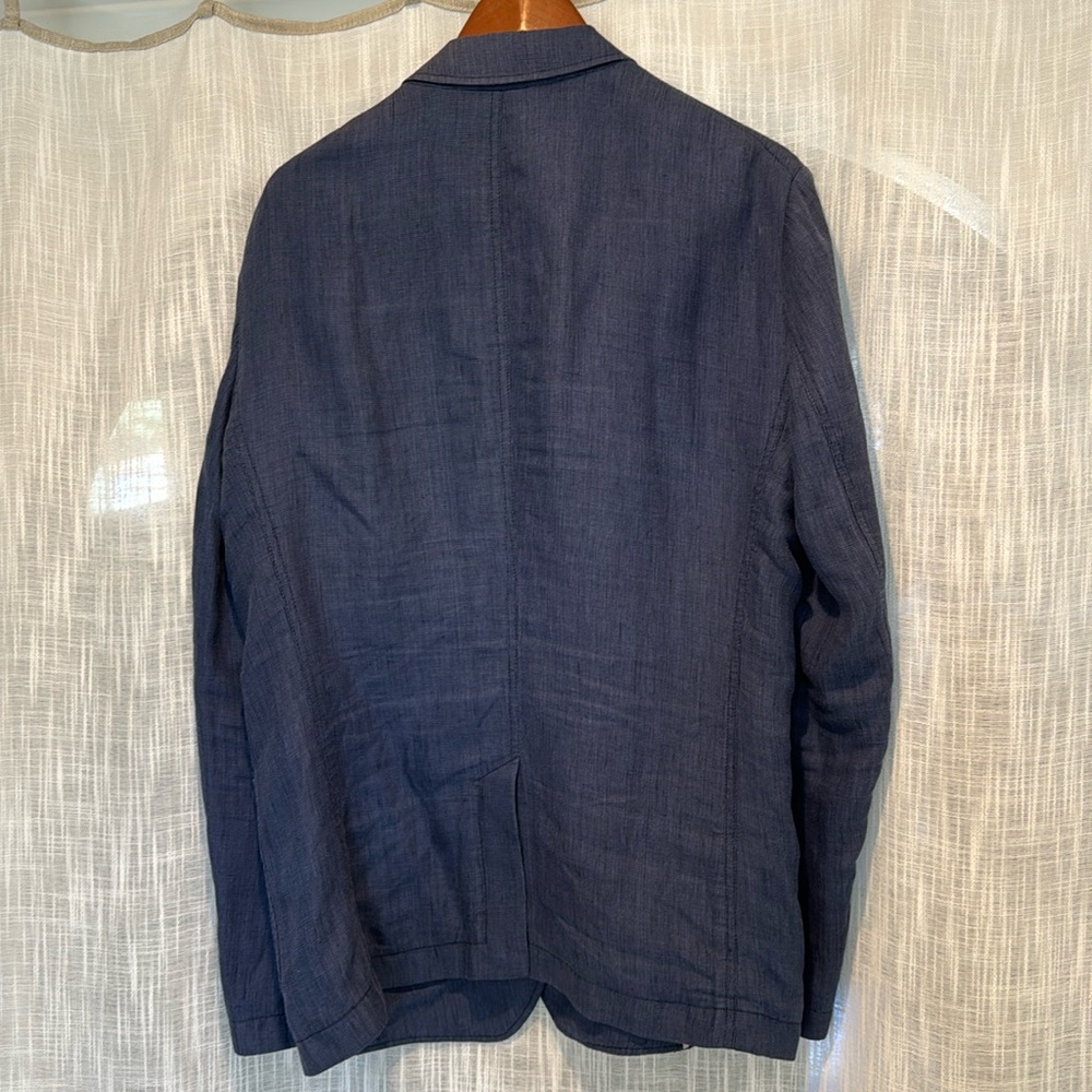 Boss by Hugo Boss - slim fit linen blazer - one flaw, please read description - Picture 10 of 12